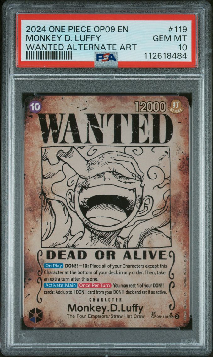 2024 #119 Monkey D. Luffy Wanted