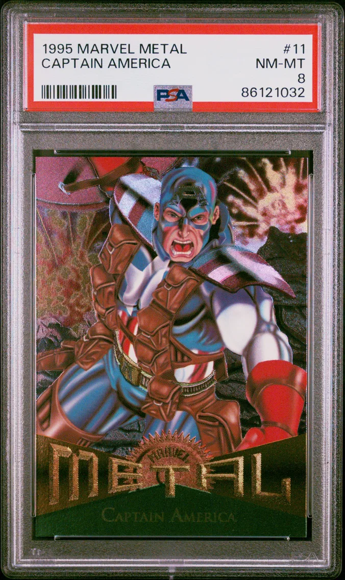1995 #11 Captain America PSA 8 M