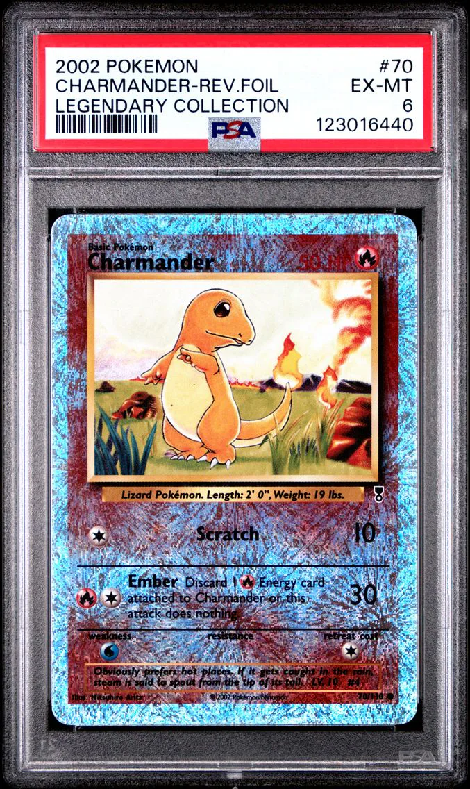 2002 #70 Charmander-Reverse Foil