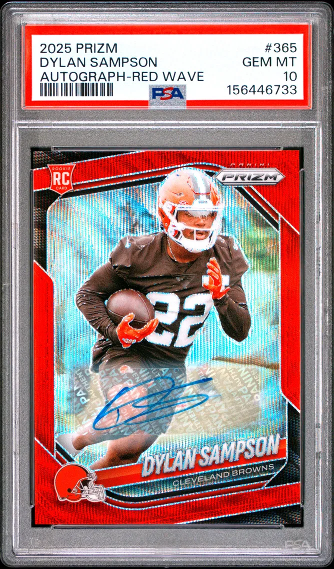 2025 #365 Dylan Sampson PSA 10 Panini Prizm