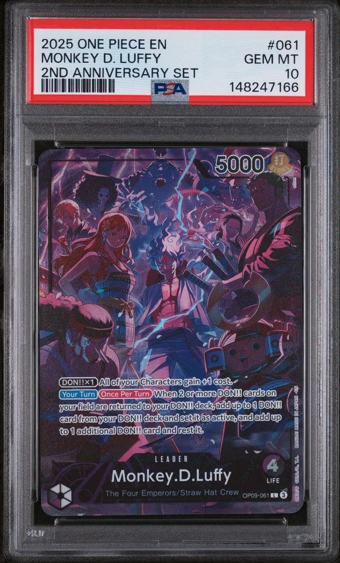2025 #061 Monkey D. Luffy PSA 10