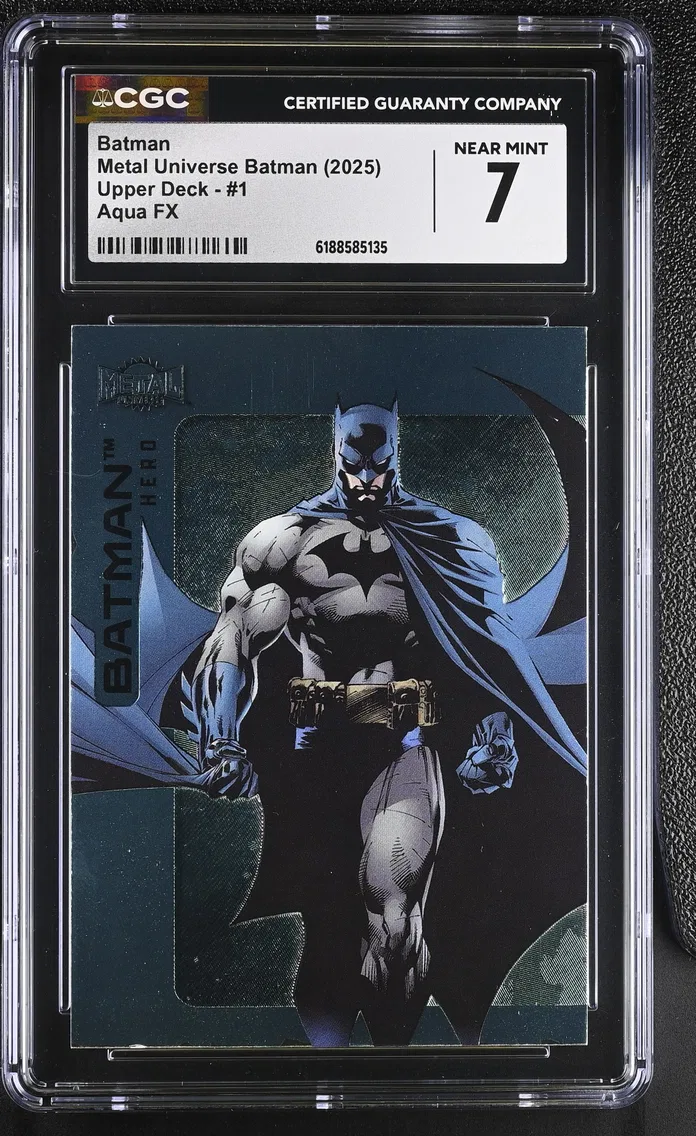 2025 #1 Batman CGC 7 Metal Universe Batman (2025 Upper Deck) - English