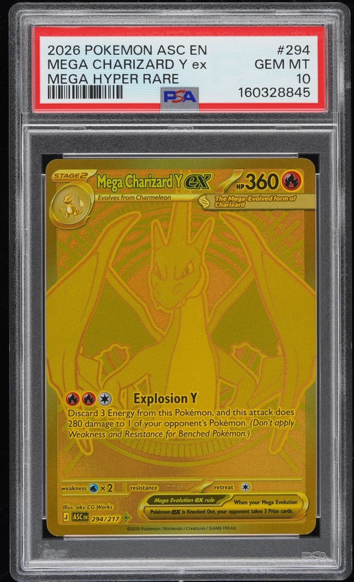 2026 #294 Mega Charizard Y EX PS