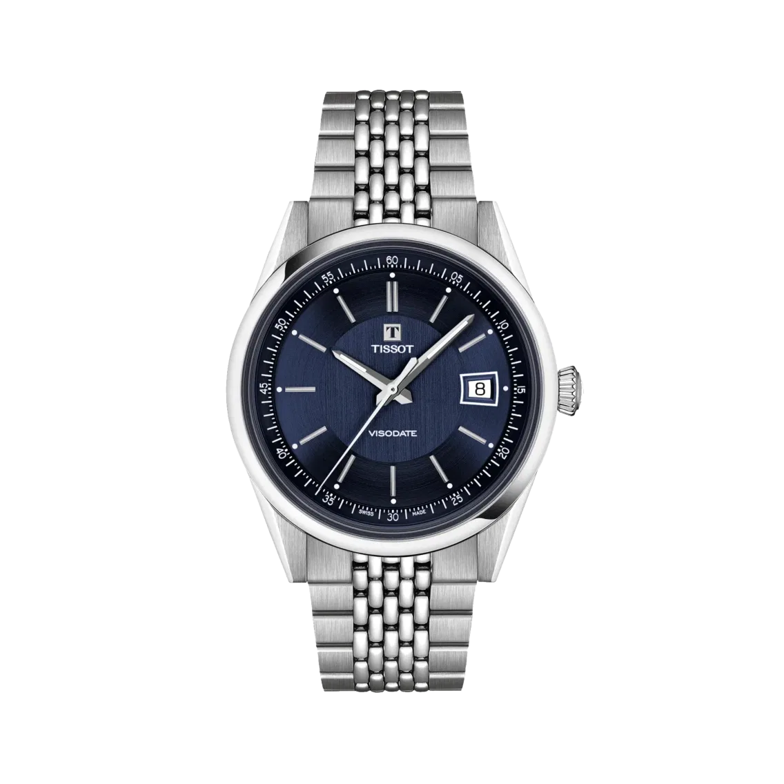 Tissot Visodate 39mm - Blue on Bracelet