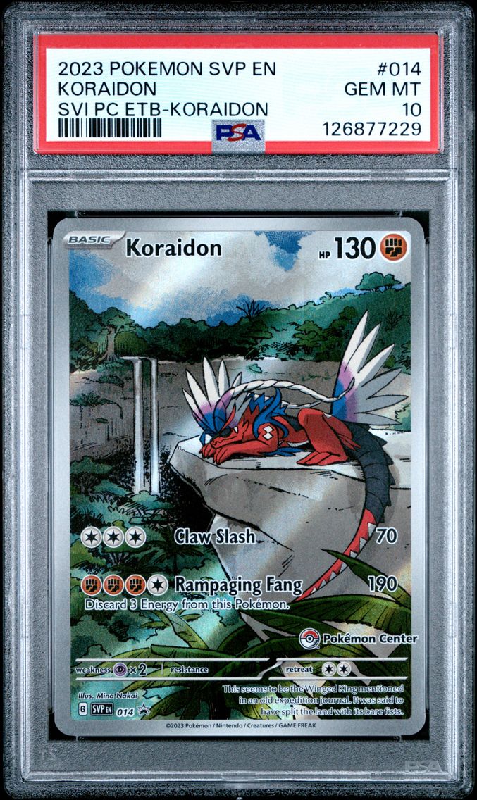 2023 #014 Koraidon PSA 10 Svp EN