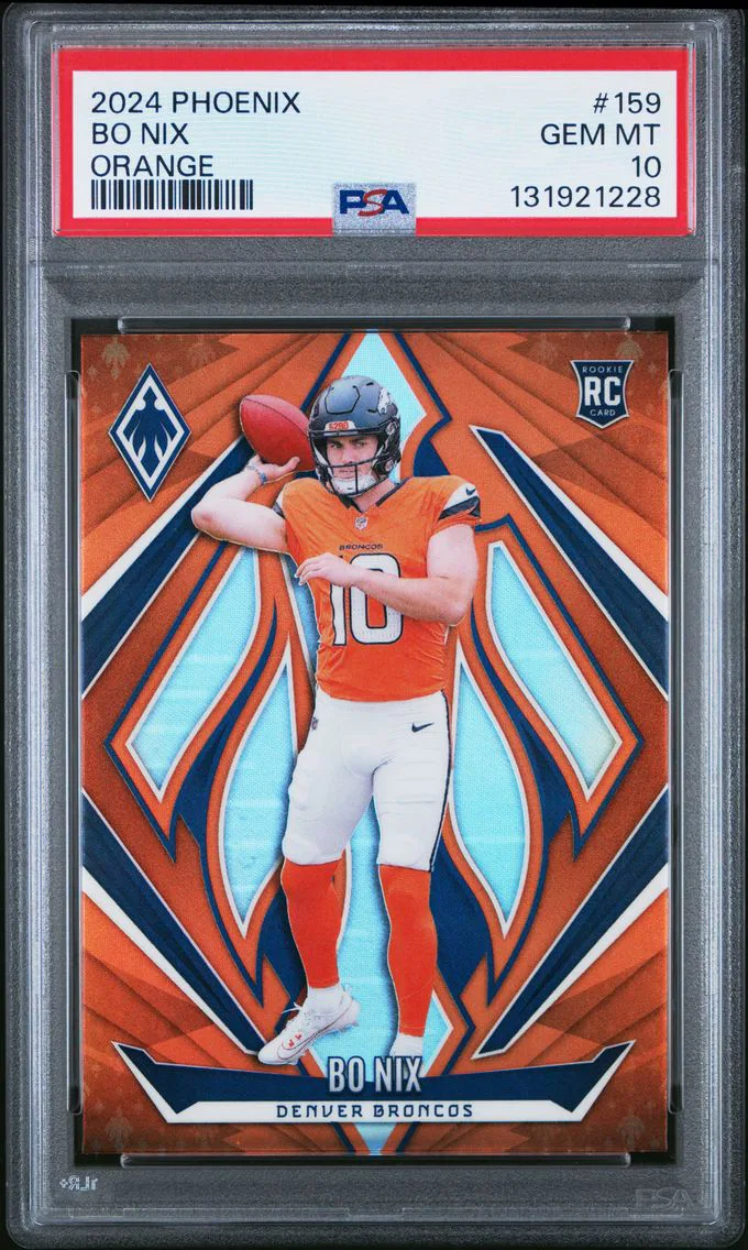 2024 #159 Bo Nix PSA 10 Panini Phoenix Football