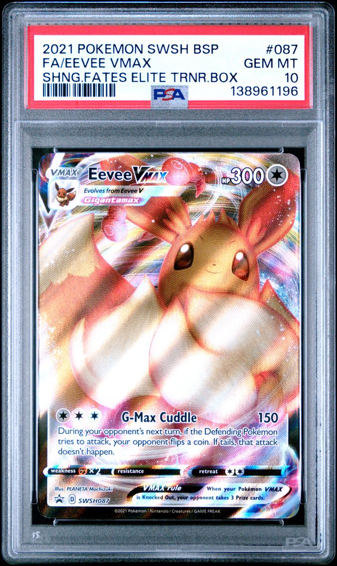 2021 #087 Full Art/Eevee Vmax PS