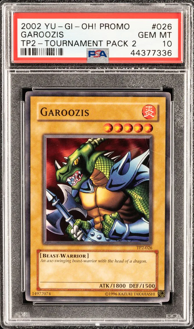 GAROOZIS TP2-026 TOURNAMENT PACK 2 2002 PSA 10