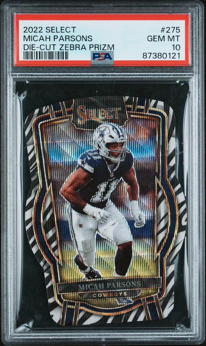 2022 #275 Micah Parsons PSA 10 Panini Select