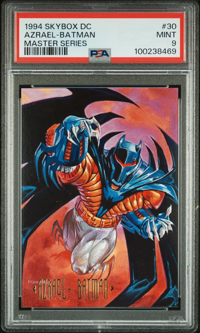 1994 #30 Azrael-Batman PSA 9 Skybox DC Master Series