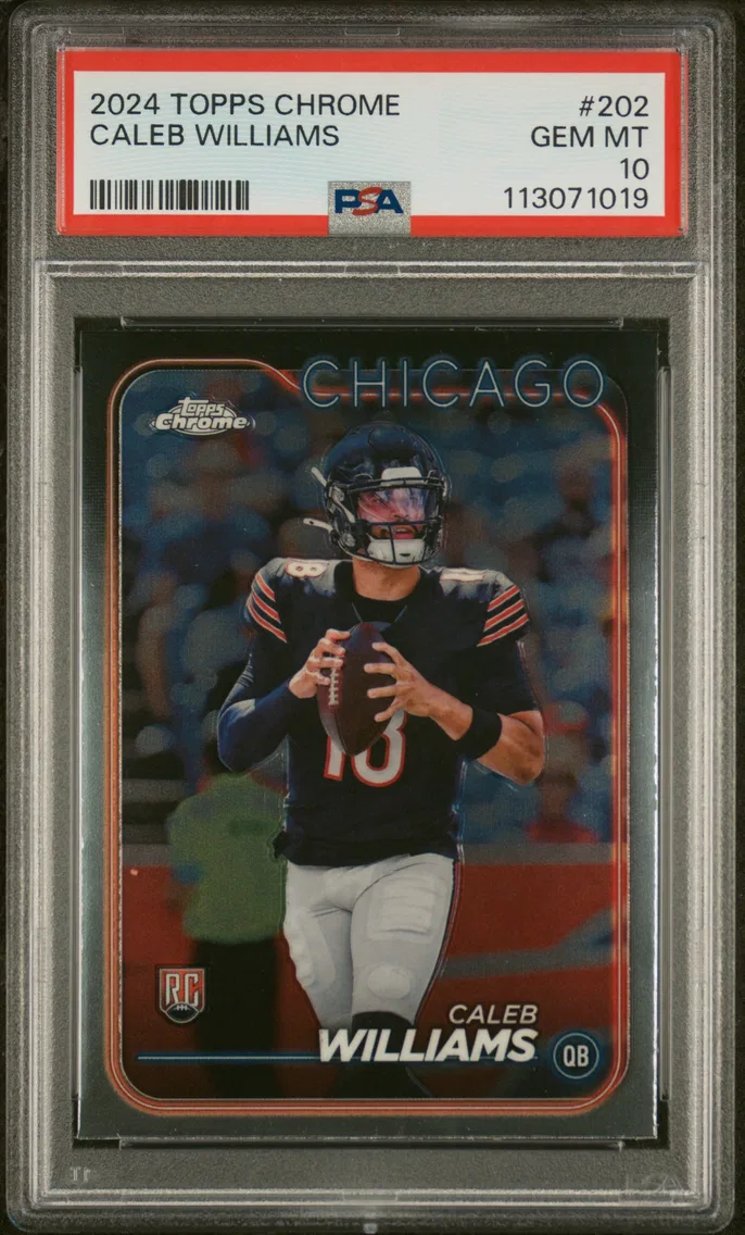 2024 #202 Caleb Williams PSA 10 