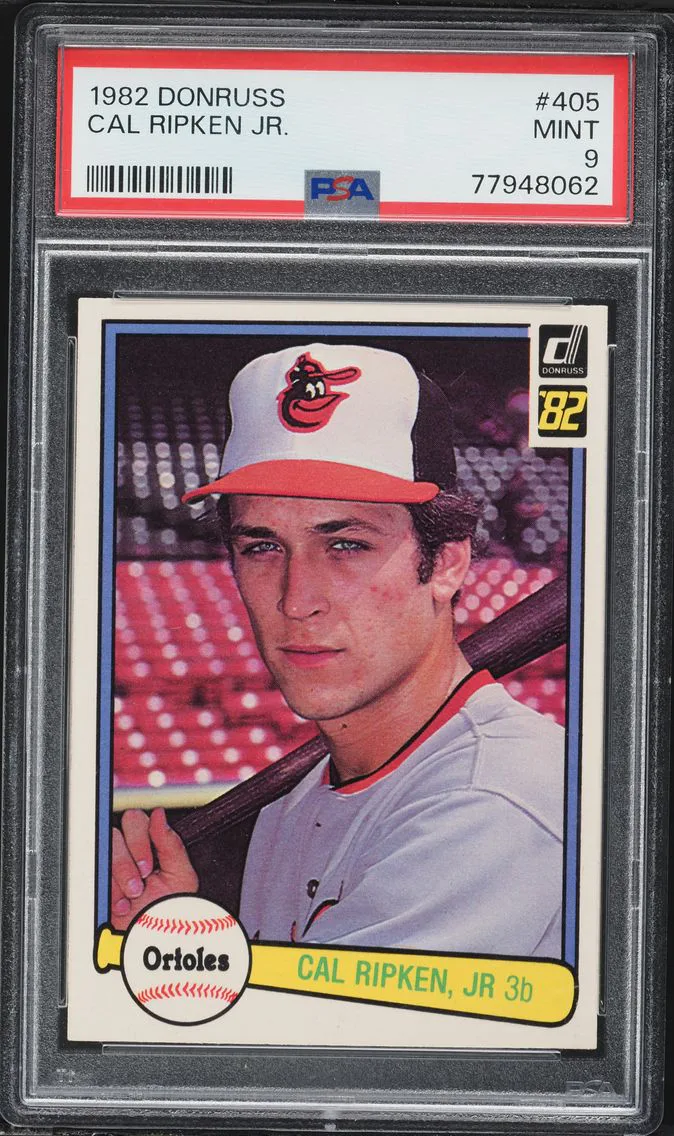 1982 #405 Cal Ripken Jr. PSA 9 Donruss Baseball
