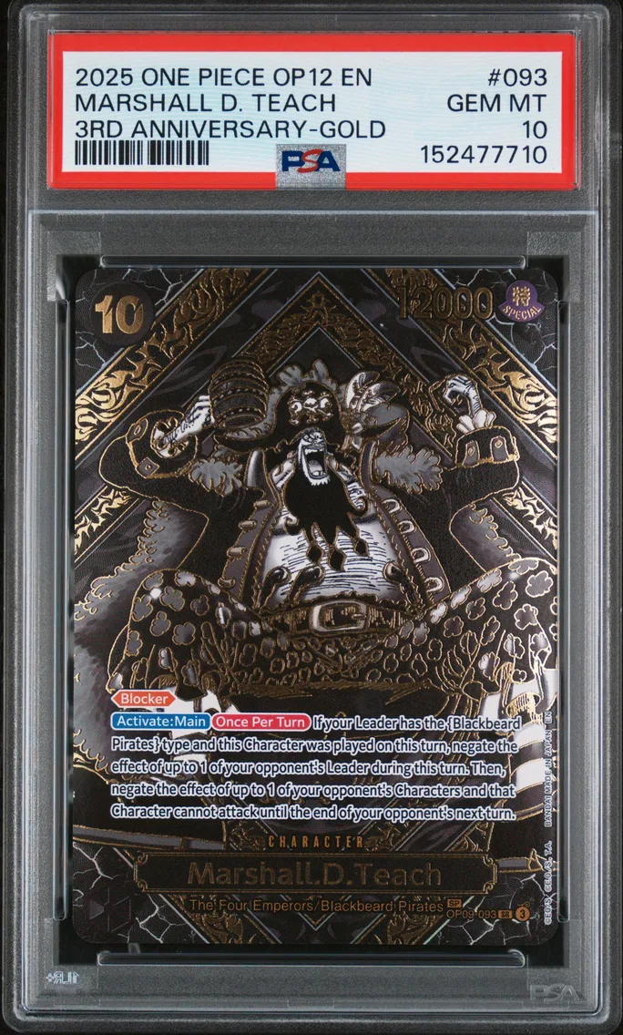 2025 #093 Marshall D. Teach PSA 