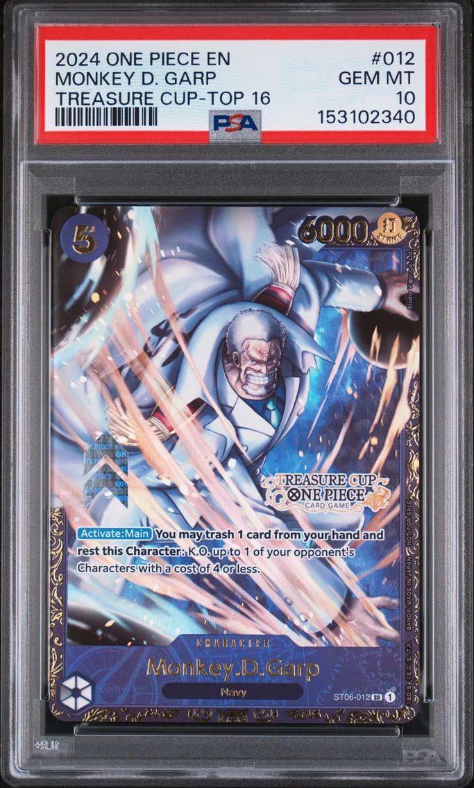 2024 #012 Monkey D. Garp PSA 10 