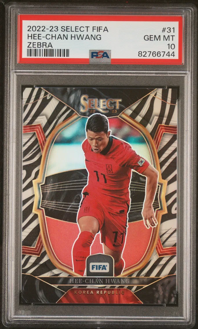 2022 #31 Hee-Chan Hwang PSA 10 Panini Select FIFA