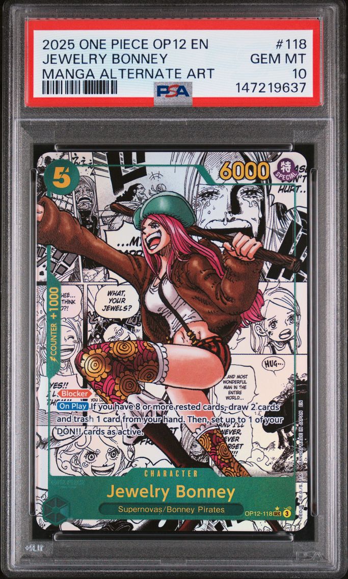 2025 #118 Jewelry Bonney PSA 10