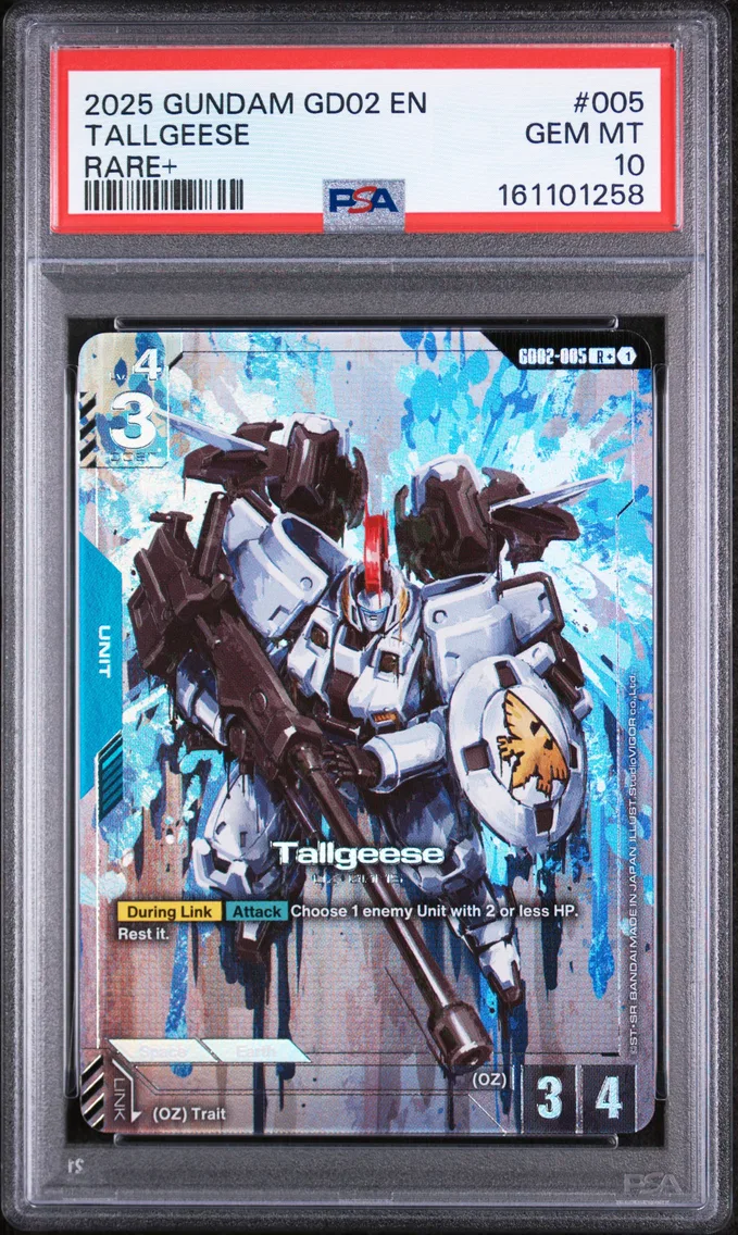 2025 #005 Tallgeese PSA 10 Gundam Dual Impact