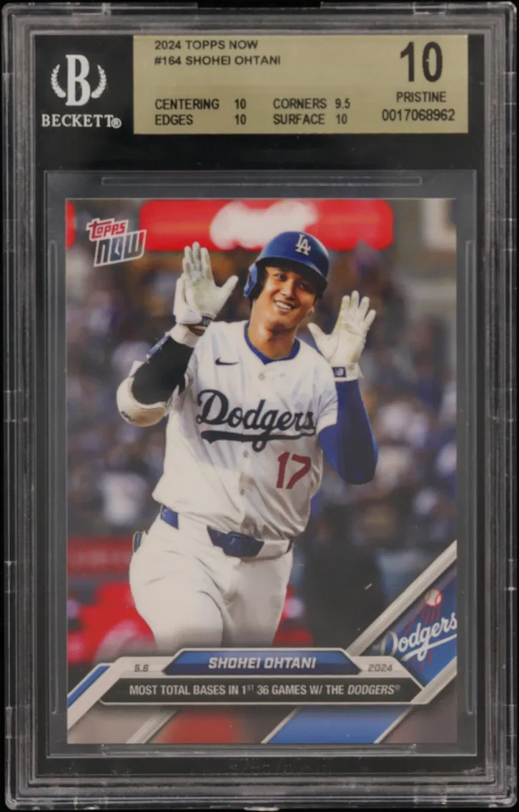 2024 #164 Shohei Ohtani/9840* BGS 10 Topps Now
