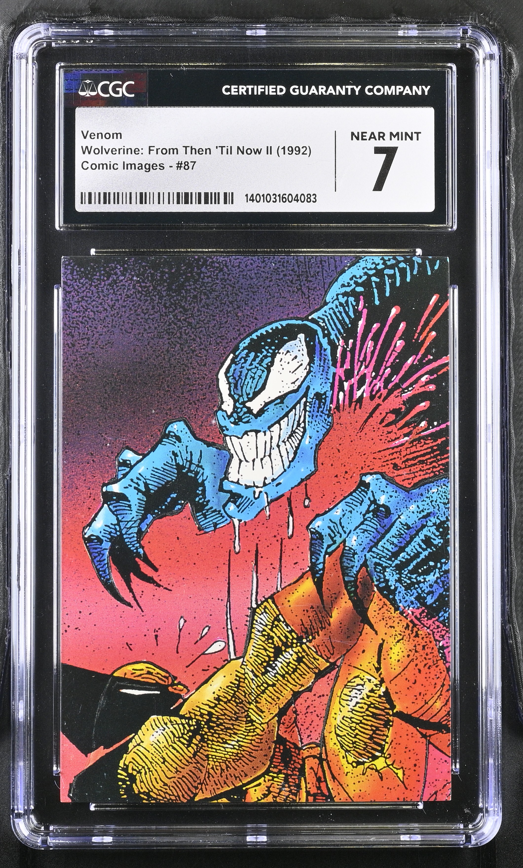 1992 #87 Venom CGC 7 Wolverine: From Then 'Til Now Ii - English