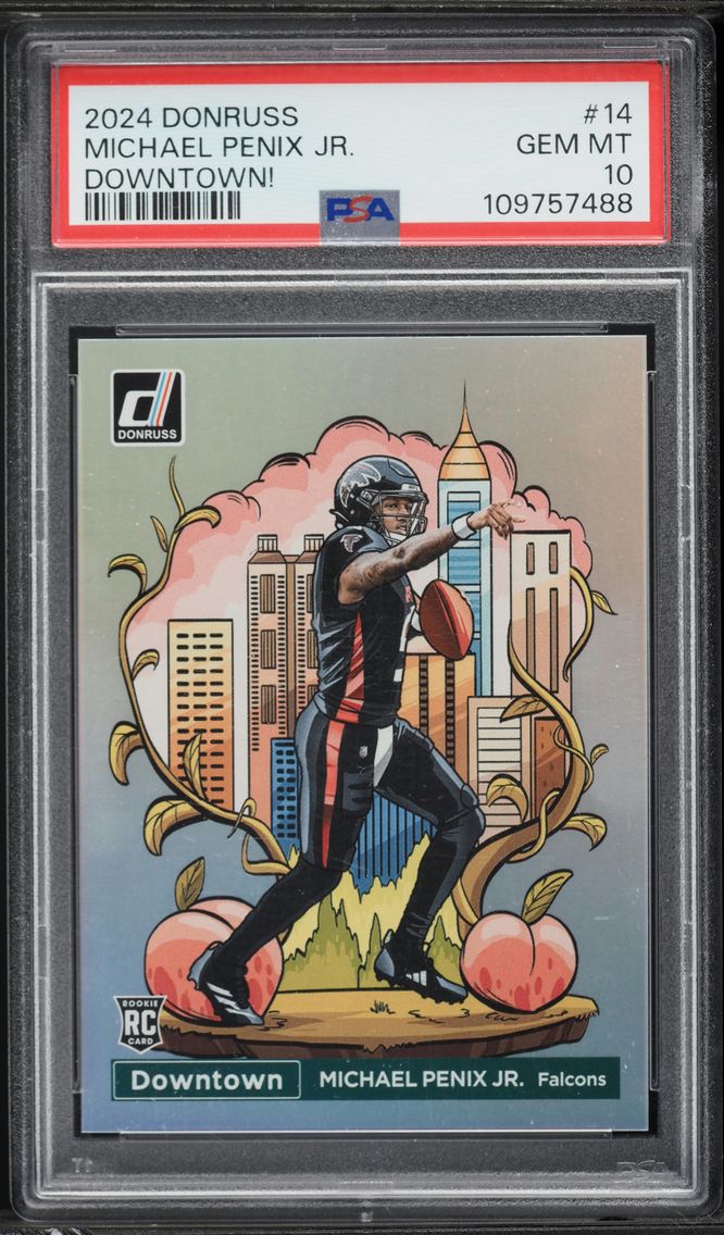 2024 #14 Michael Penix Jr. PSA 1