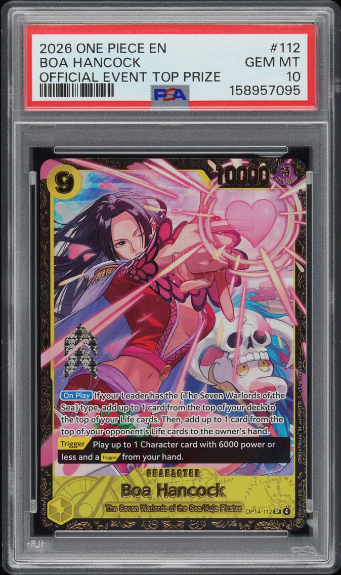 2026 #112 Boa Hancock PSA 10 One
