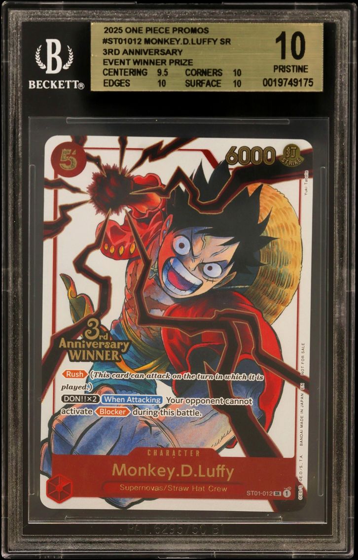 2025 #ST01012 Monkey.D.Luffy SR/