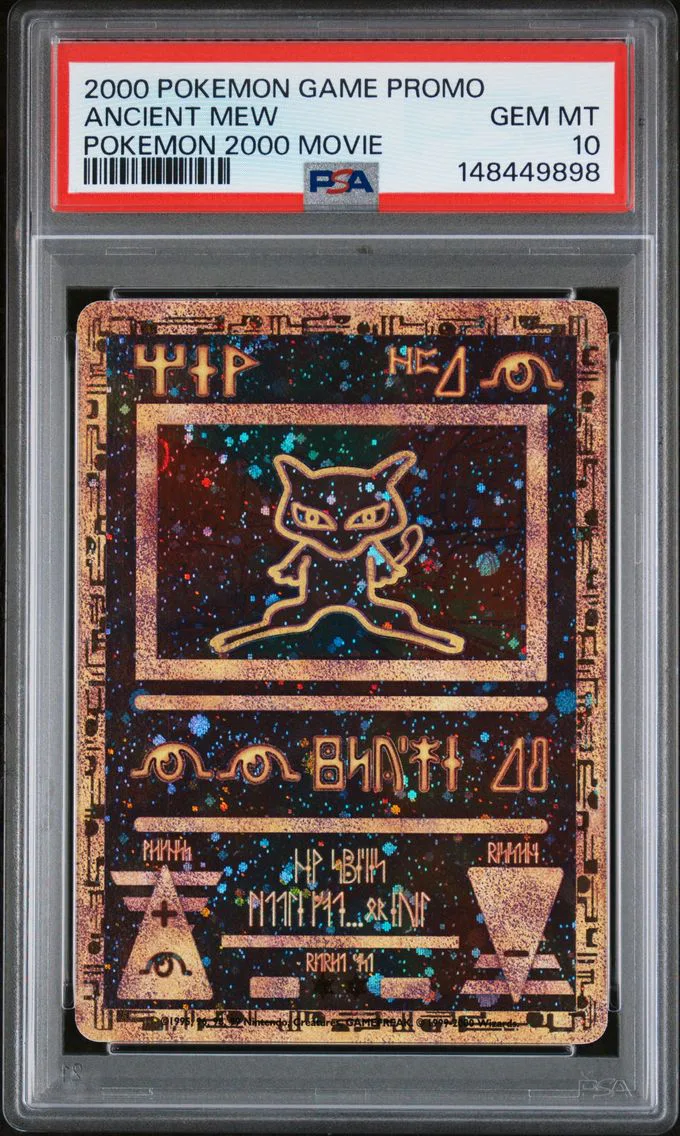 2000 #NA Ancient Mew PSA 10 Game Movie