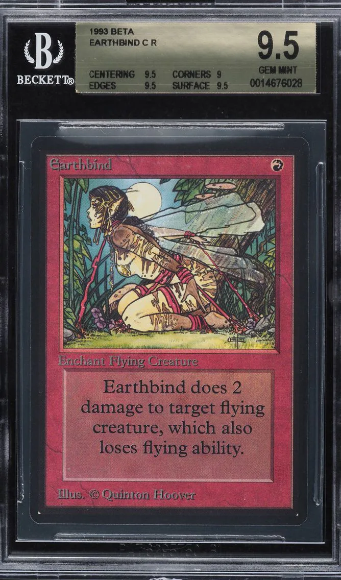 1993 #146 BETA EARTHBIND BGS 9.5 MAGIC THE GATHERING