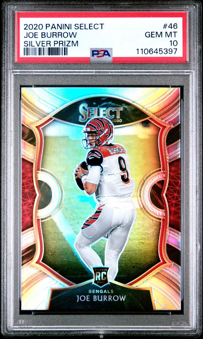 2020 #46 Joe Burrow PSA 10 Panini Select