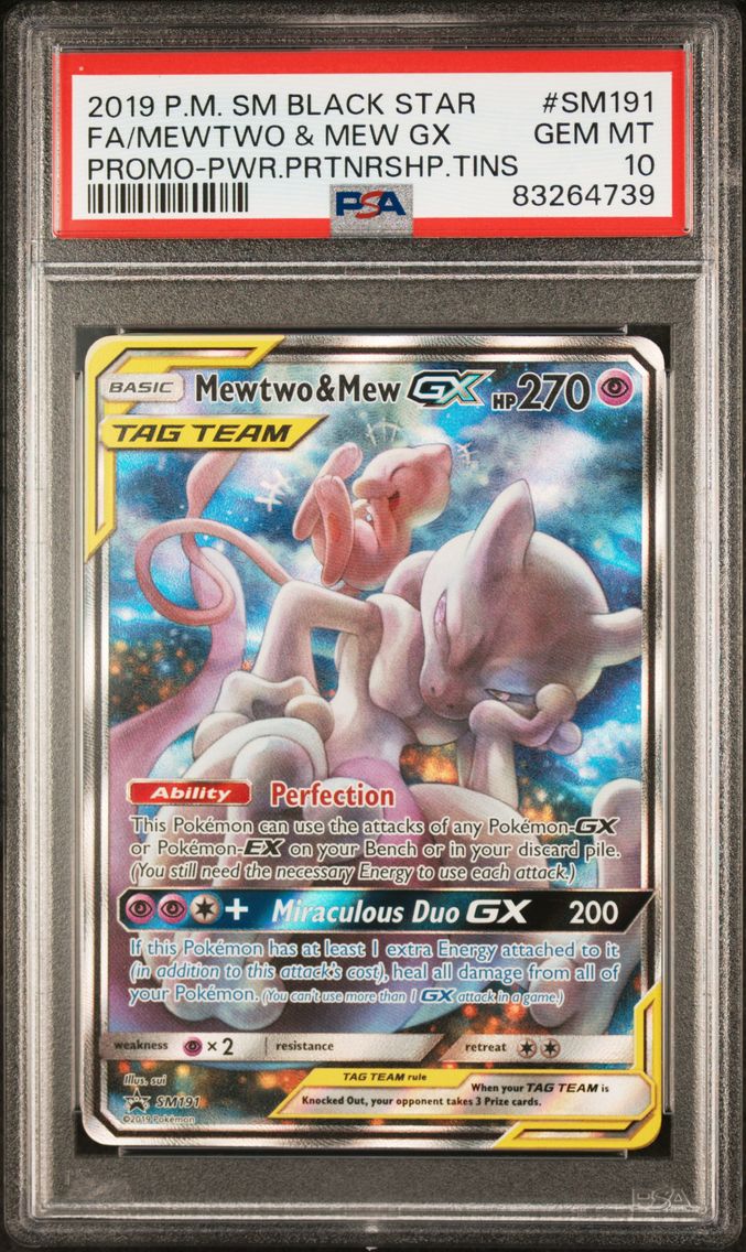2019 #SM191 Full Art/Mewtwo & Me