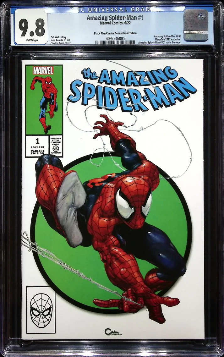 2022 Amazing Spider-Man #1 CGC 9
