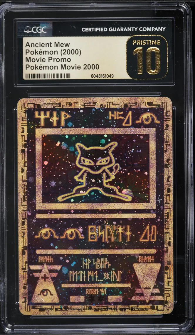 2000 #NA Ancient Mew CGC 10 Pristine Game Movie Pokemon