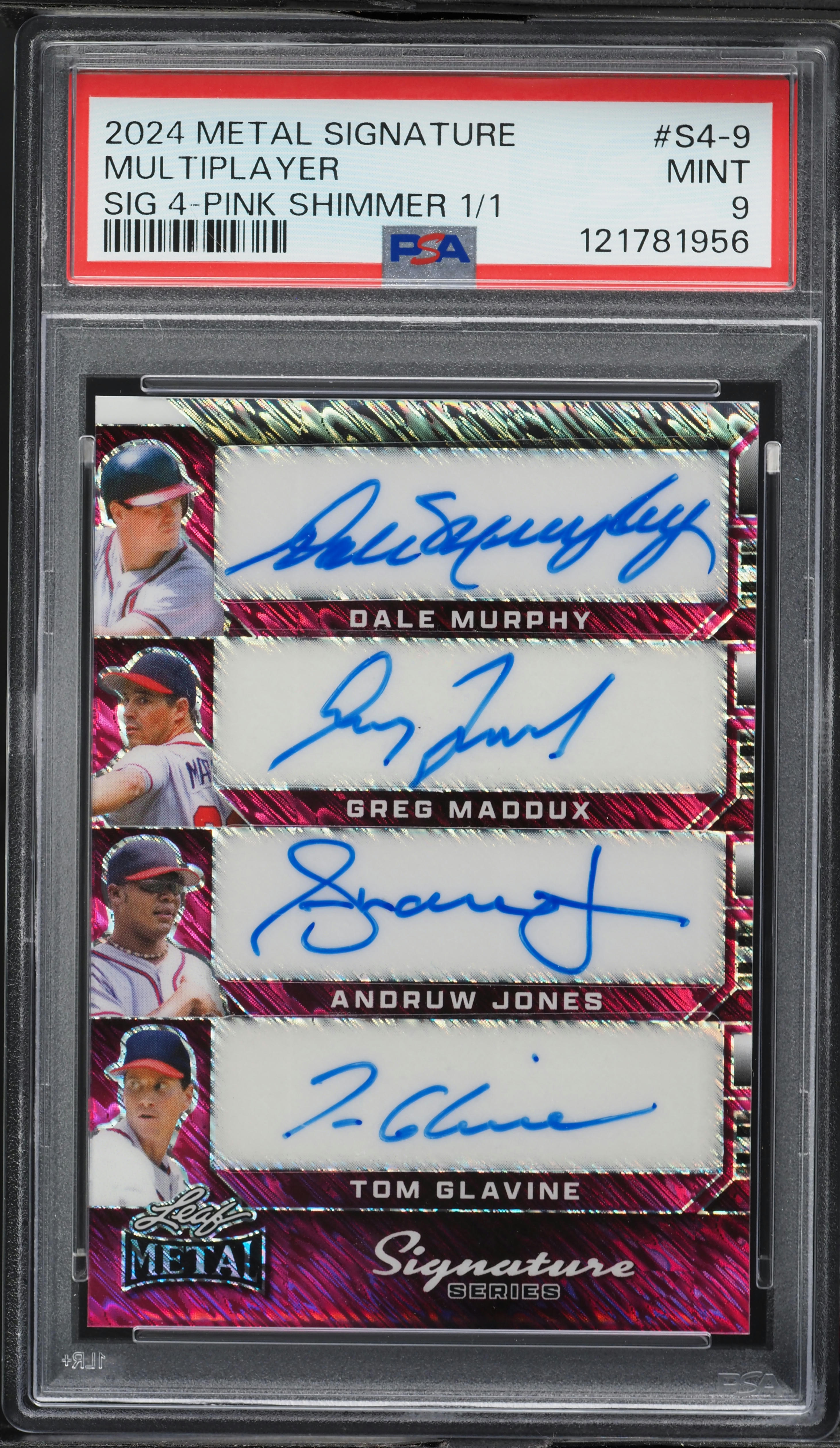 Andruw Jones/Dale Murphy/Greg Maddux/Tom Glavine