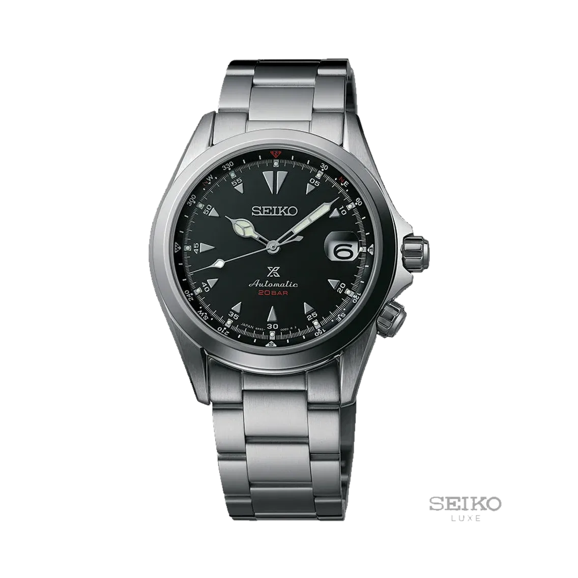 Seiko SPB117 Prospex 39.5mm - Black on Bracelet