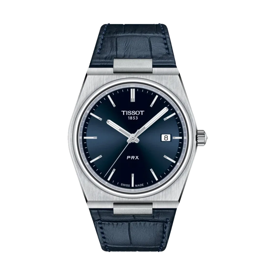 Tissot PRX Quartz 40mm - Blue on Rubber Strap