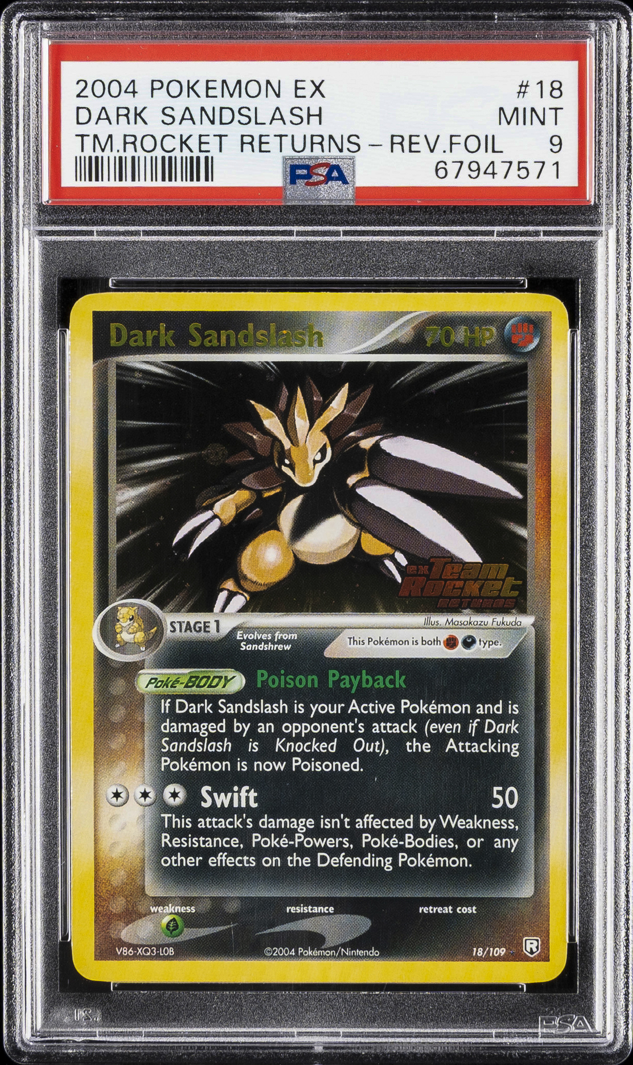 Dark Sandslash-Reverse Foil