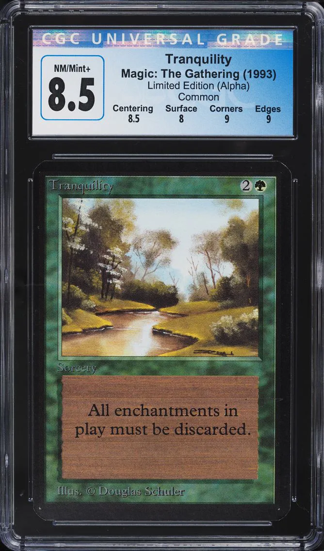 1993 #220 ALPHA TRANQUILITY CGC 8.5 MAGIC THE GATHERING