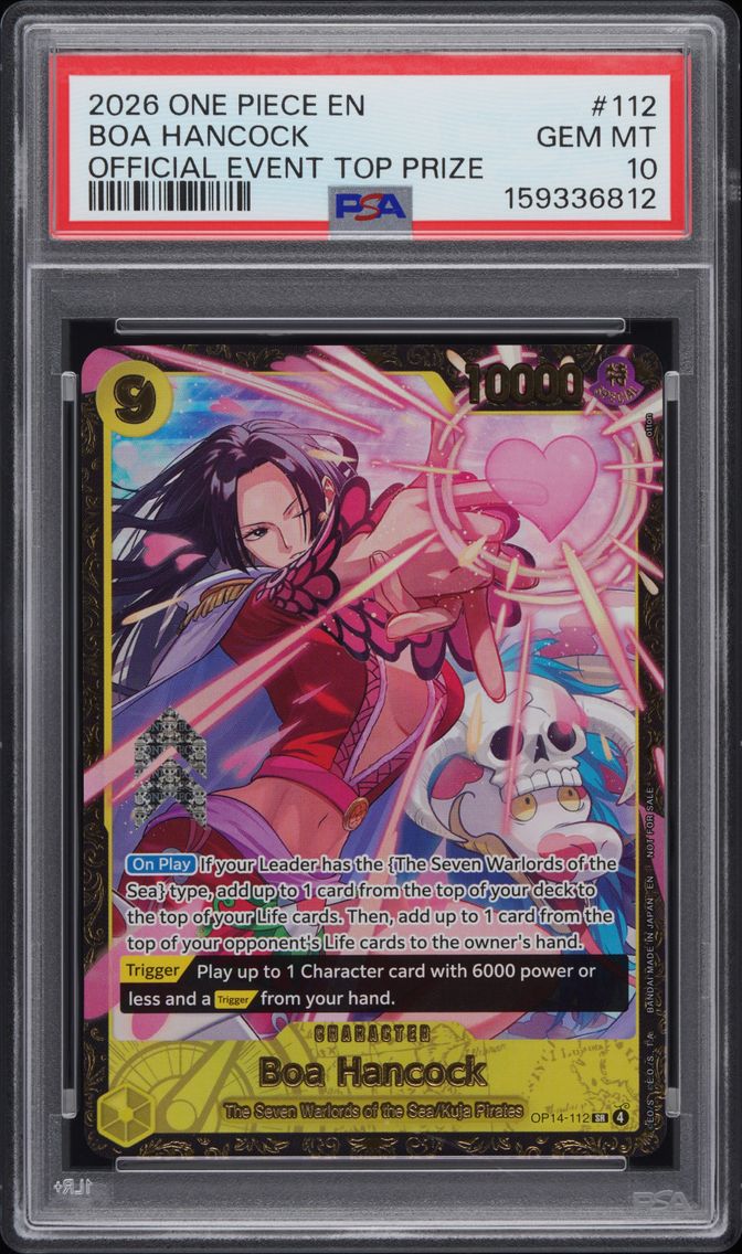 2026 #112 Boa Hancock PSA 10 One