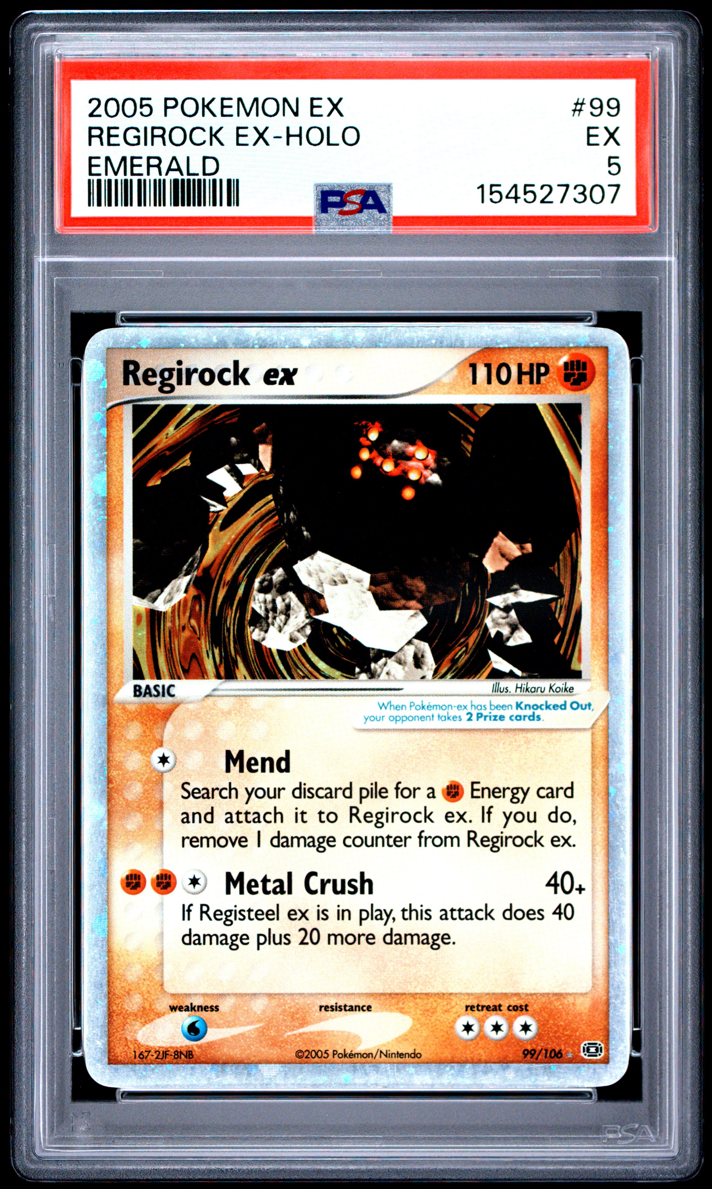 Regirock EX-Holo