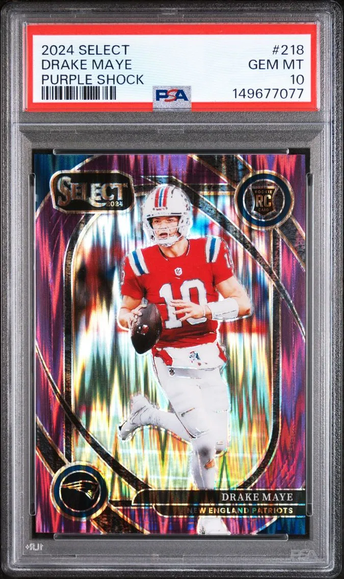 2024 #218 Drake Maye PSA 10 Panini Select