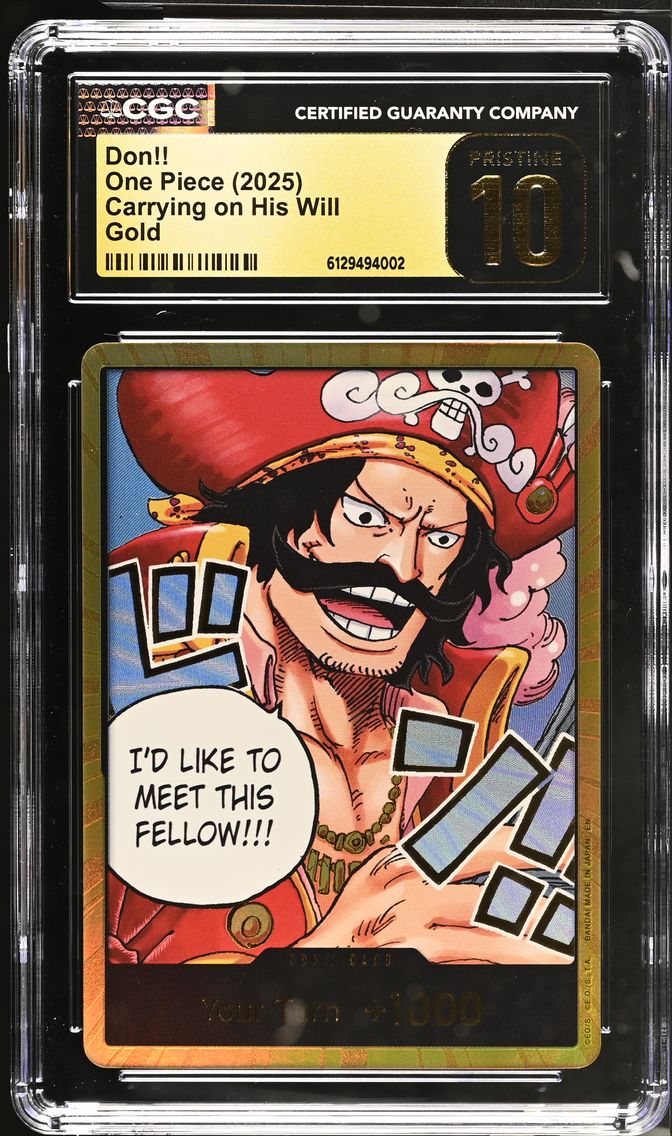 2025 #NA Don!! CGC 10 Pristine C