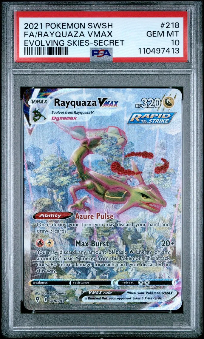 2021 #218 Full Art/Rayquaza Vmax