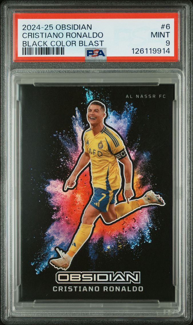 2024 #6 Cristiano Ronaldo PSA 9 