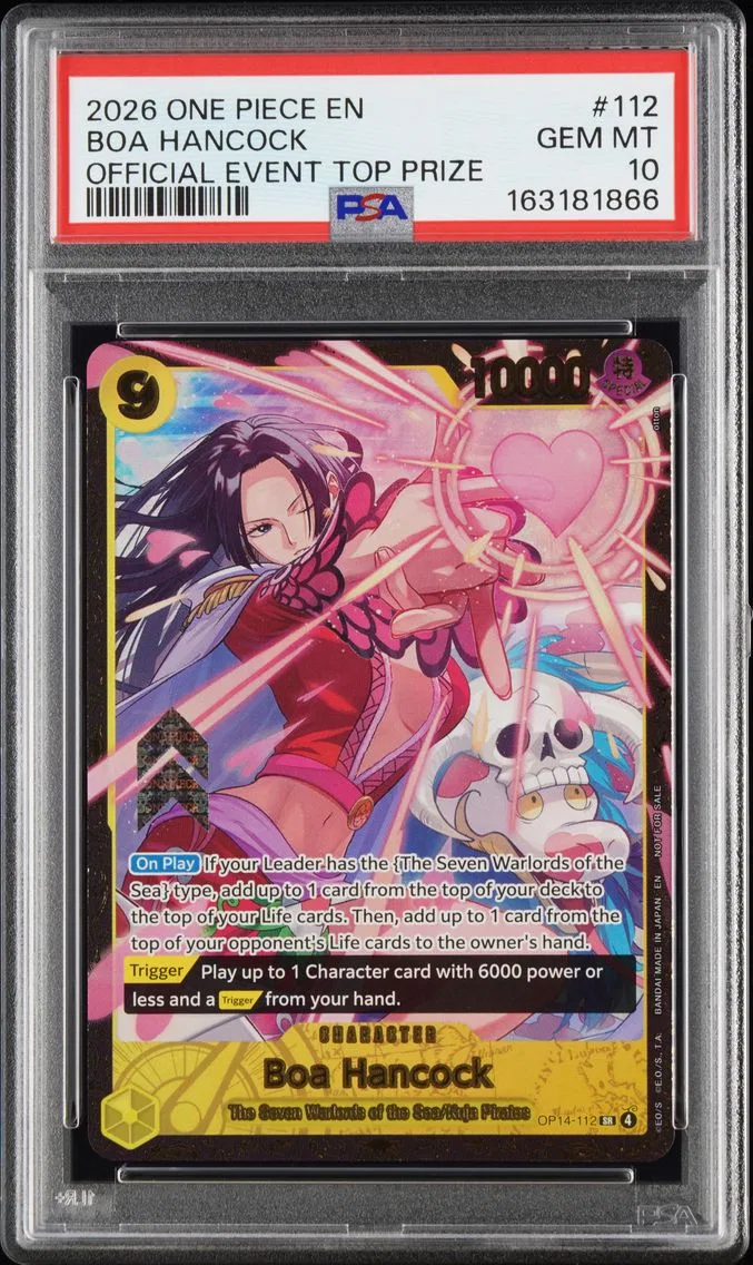 2026 #112 Boa Hancock PSA 10 One