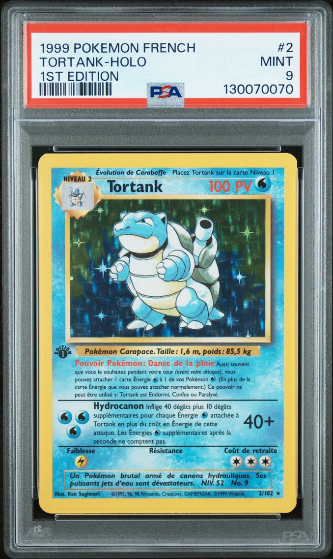 1999 #2 Tortank-Holo 1st Edition