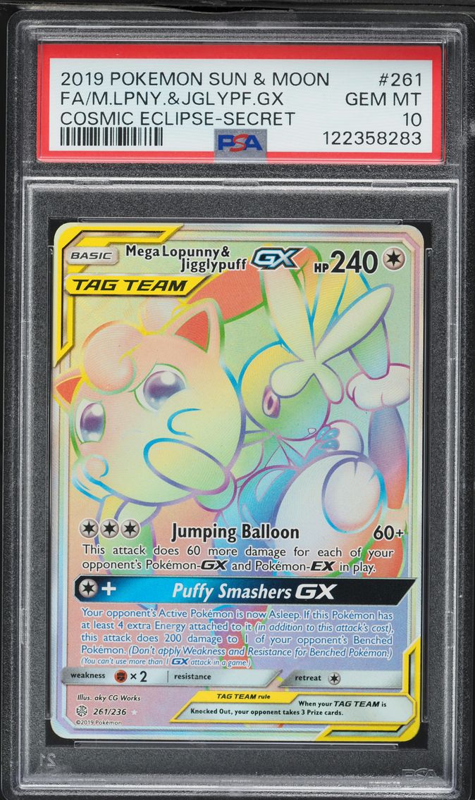 Mega Lopunny & Jigglypuff GX (Secret)