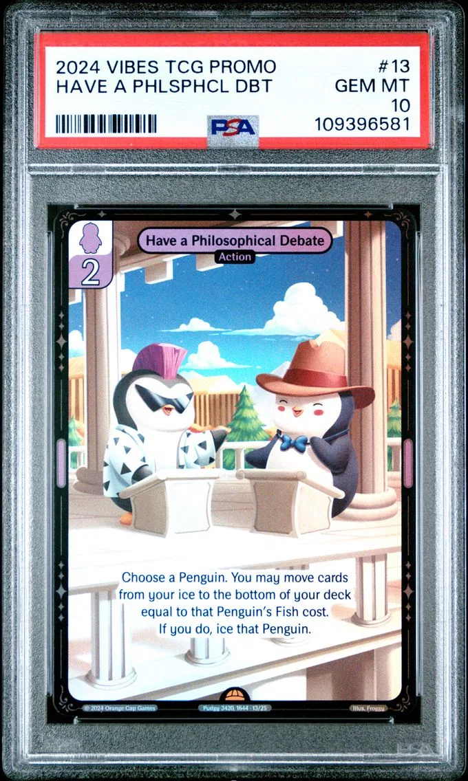 2024 #13 Have A Philosophical Debate PSA 10 Vibes TCG Promos Vibes