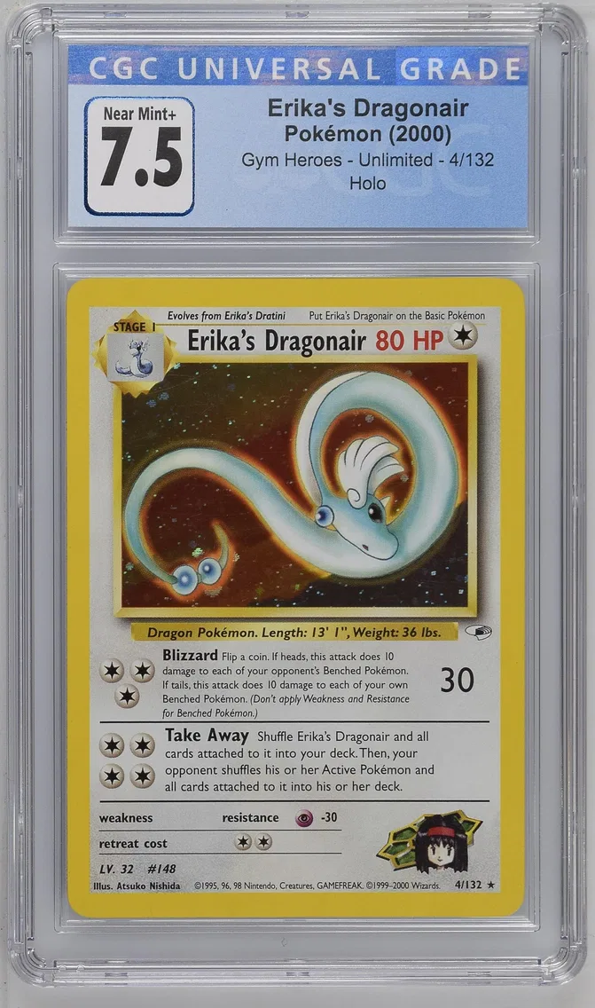 2000 #4 Erika's Dragonair CGC 7.