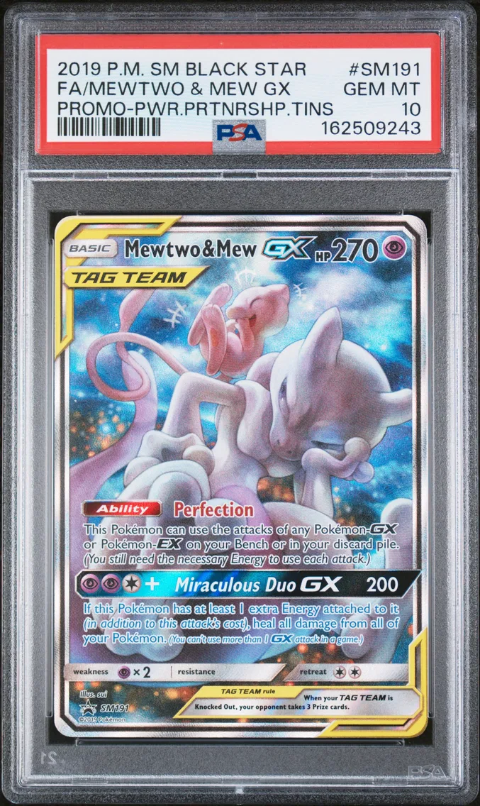 2019 #SM191 Full Art/Mewtwo & Me