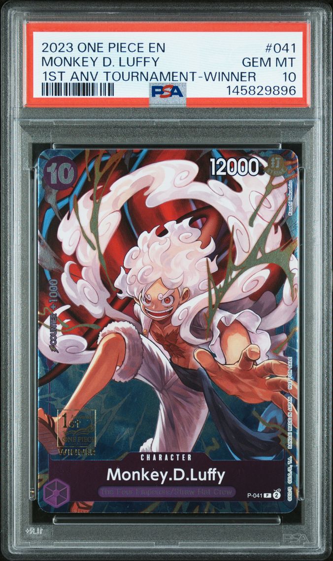 2023 #041 Monkey D. Luffy PSA 10